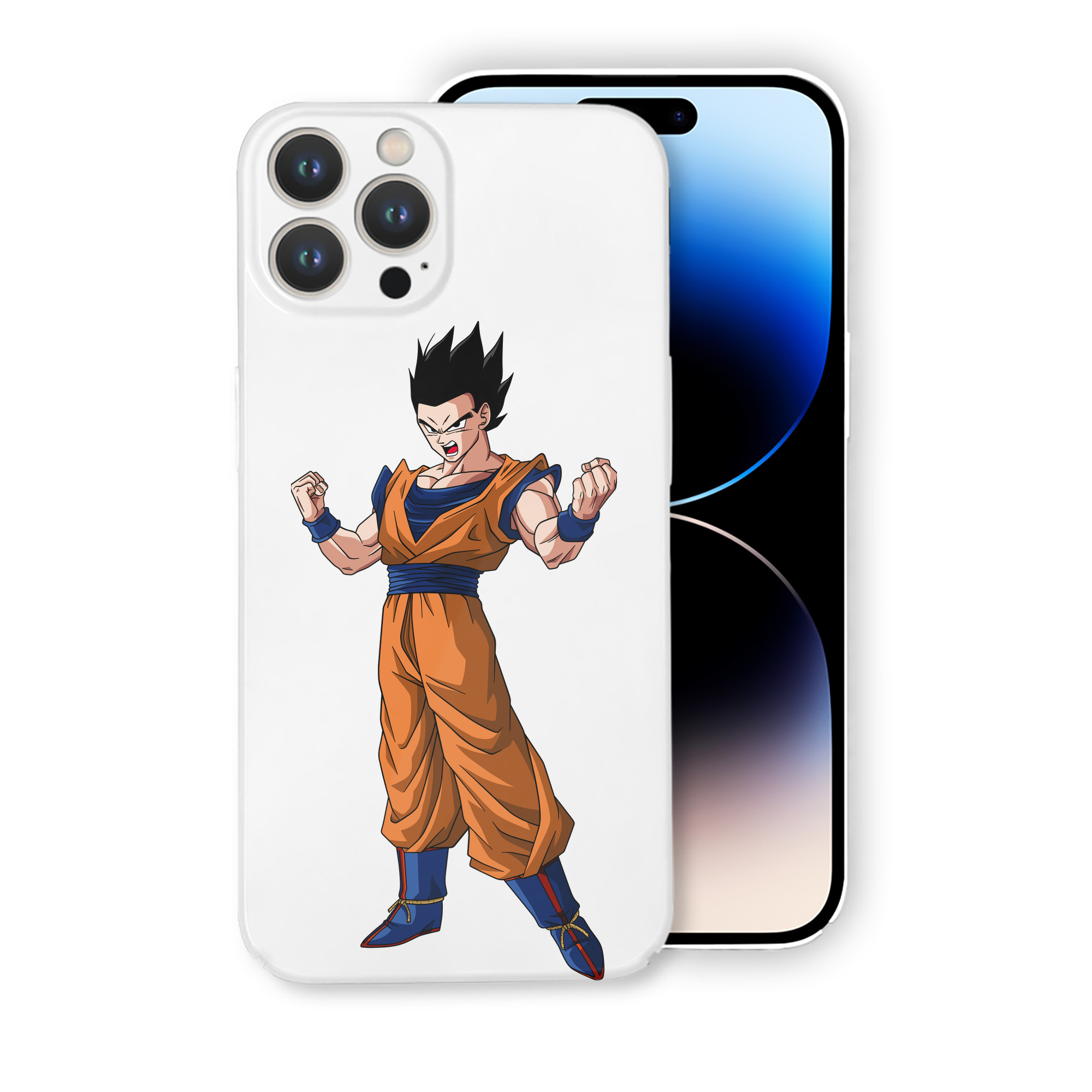 （画像用） ドラゴンボール 孫 悟飯（そんごはん）DRAGON BALL Son Gohan 【iPhone 14シリーズ対応】ハードケース